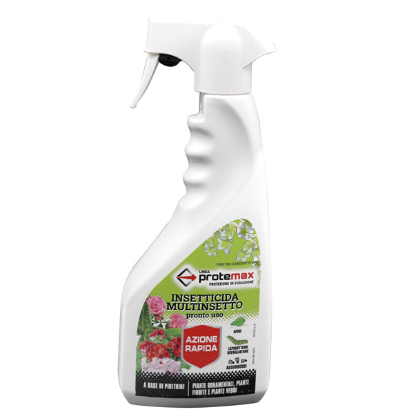 Protemax - PROTE615 - Insetticida-aficida spray multinsettto - pronto uso con PFnPO - 500 ml - Protemax