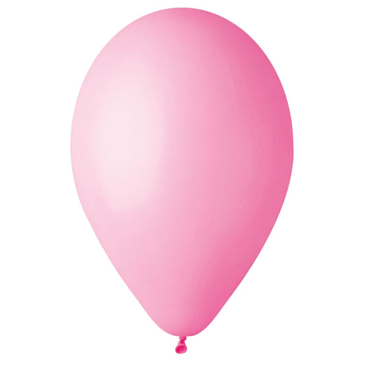 BIG PARTY - 72008 - Palloncino - diametro 26 cm - lattice - rosa - Big Party - conf. 25 pezzi