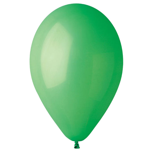 BIG PARTY - 72019 - Palloncino - diametro 26 cm - lattice - verde - Big Party - conf. 25 pezzi