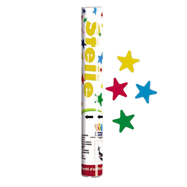 BIG PARTY - 50064 - Sparacoriandoli Cannon - 8 m - stelle assortite - Big Party