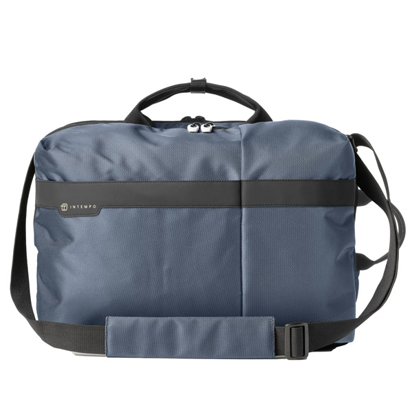 IN TEMPO - 9235JBL32 - Borsa Big-Bag Job - 43 x 33 x 16 cm - tessuto tecnico - blu - In Tempo