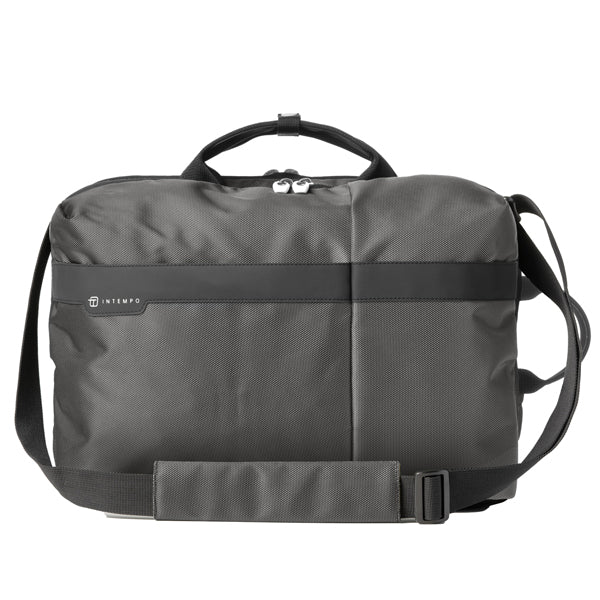 IN TEMPO - 9235JBL34 - Borsa Big-Bag Job - 43 x 33 x 16 cm - tessuto tecnico - antracite - In Tempo