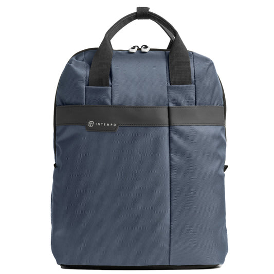 IN TEMPO - 9238JBL32 - Zaino Job - 31 x 45 x 15 cm - tessuto tecnico - blu - In Tempo
