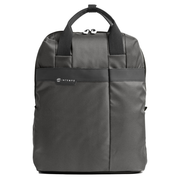 IN TEMPO - 9238JBL34 - Zaino Job - 31 x 45 x 15 cm - tessuto tecnico - antracite - In Tempo