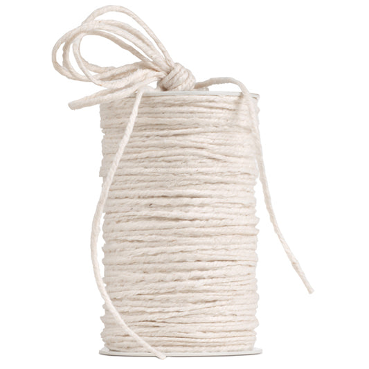 BRIZZOLARI - 01937401 - Cordone di canapa - 3 mm x 50 m - bianco 01 - Brizzolari