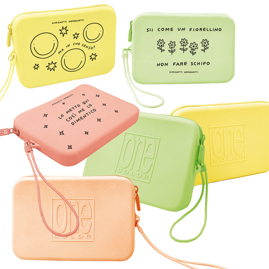 BLASETTI - 8162 - Astuccio Disegnetti Depressetti - 19 x 12 x 2 cm - silicone - Blasetti