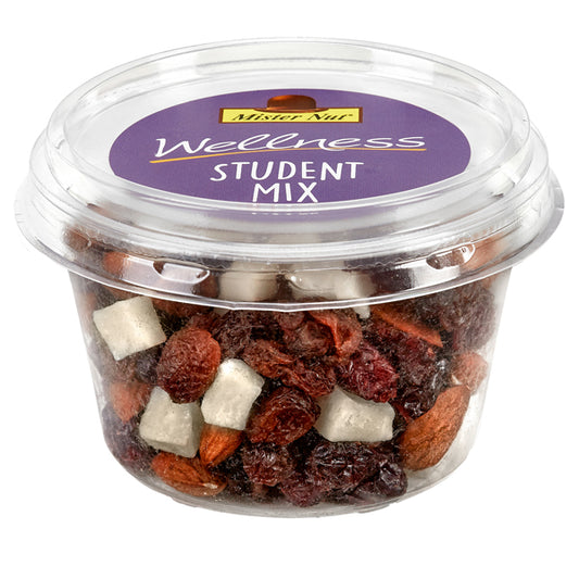 Mister Nut - 118072000613 - Student mix - frutta secca e semi - in bicchiere - 125 gr - Mister Nut - 99529 -  Conf. da 1 Pz.