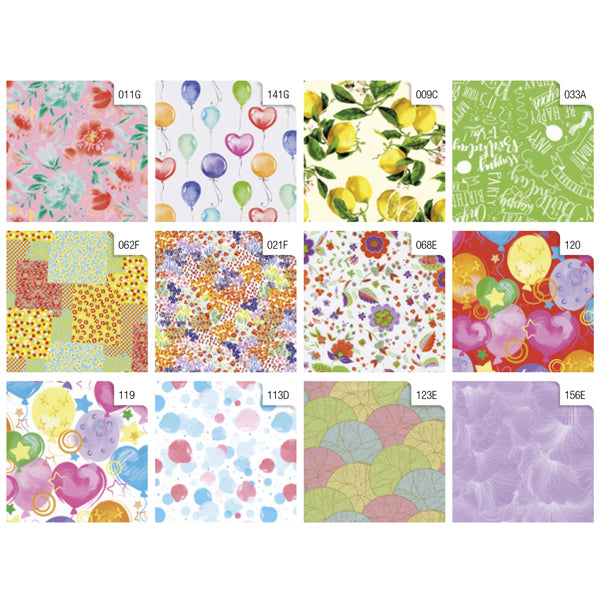 REX SADOCH - R33J1GEX - Rotolo carta regalo Primavera - 2 x 0,70 m - Rex Sadoch - 99629 -  Conf. da 50 Pz.