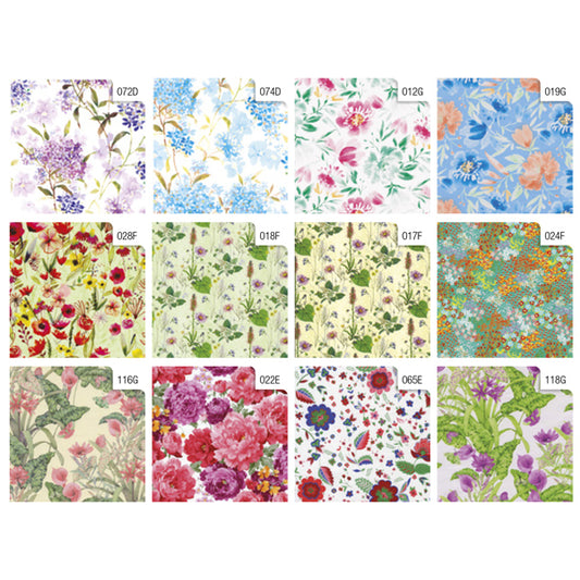 REX SADOCH - R33J1GET - Rotolo carta regalo Fiori - 2 x 0,70 m - Rex Sadoch - 99632 -  Conf. da 50 Pz.