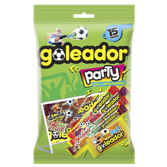Goleador - 9449900 - Caramelle gommose Goleador Party Mix - conf. 15 pezzi - 99669 -  Conf. da 1 Pz.