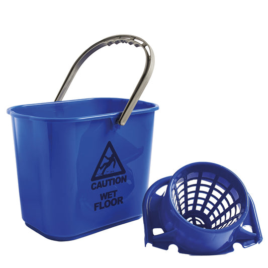 PERFETTO - 26545 - Secchio Polar - con strizzatore - 15 L - blu - Perfetto - 99675 -  Conf. da 1 Pz.