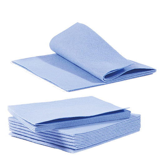 PERFETTO - 0259G - Panno multiuso Omni - 40 x 38 cm - TNT - blu - Perfetto - conf. 10 pezzi - 99676 -  Conf. da 1 Pz.