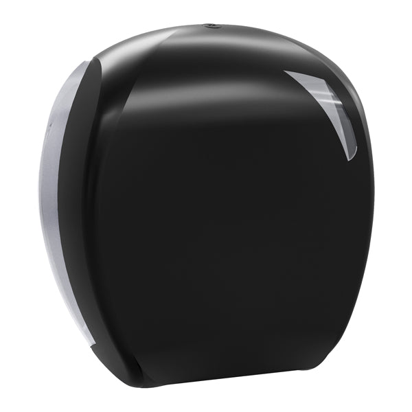 MAR PLAST - A90723BM - Dispenser per carta igienica Mini Jumbo Skin Carbon - 29,6 x 13,5 x 27,7 cm - rotolo diametro 24 cm - nero - Mar Plast - 99689 -  Conf. da 1 Pz.