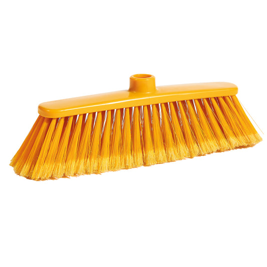 PERFETTO - 27102 - Scopa Alma - per interni - giallo - 33 x 7,5 x 11,5cm - PPL-PVC -  Perfetto - 99699 -  Conf. da 1 Pz.