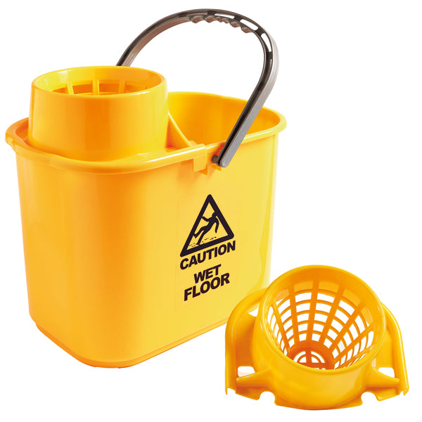 PERFETTO - 26547 - Secchio Polar - con strizzatore - 15 L - giallo - Perfetto - 99711 -  Conf. da 1 Pz.