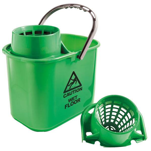 PERFETTO - 26548 - Secchio Polar - con strizzatore - 15 L - verde - Perfetto - 99712 -  Conf. da 1 Pz.