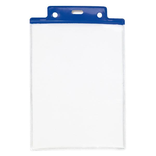 SEI ROTA - 31821607 - Portanome Pass 6S-P - 10 x 15 cm (A6) - PVC - blu - Sei Rota - conf. 50 pezzi - 99754 -  Conf. da 1 Pz.