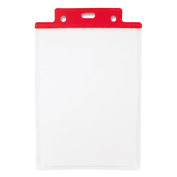 SEI ROTA - 31821612 - Portanome Pass 6S-P - 10 x 15 cm (A6) - PVC - rosso - Sei Rota - conf. 50 pezzi - 99755 -  Conf. da 1 Pz.