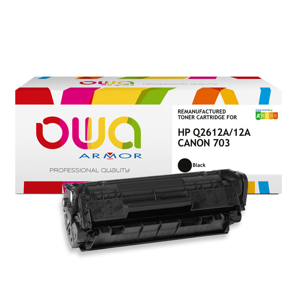 ARMOR - K11997OW - Armor - Toner Compatibile per Hp - Nero - Q2612A - 2.000 pag