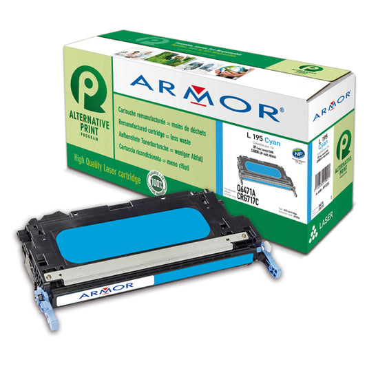 ARMOR - K12255 - Armor - Toner Compatibile per Hp - Ciano - EP-717C - 4.000 pag