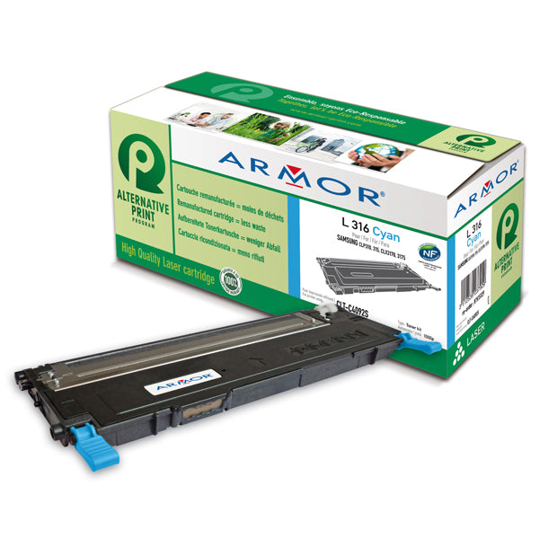 ARMOR - K15129 - Armor - Toner Compatibile per Hp-Samsung - Ciano - CLT-C4092S - 1.000 pag