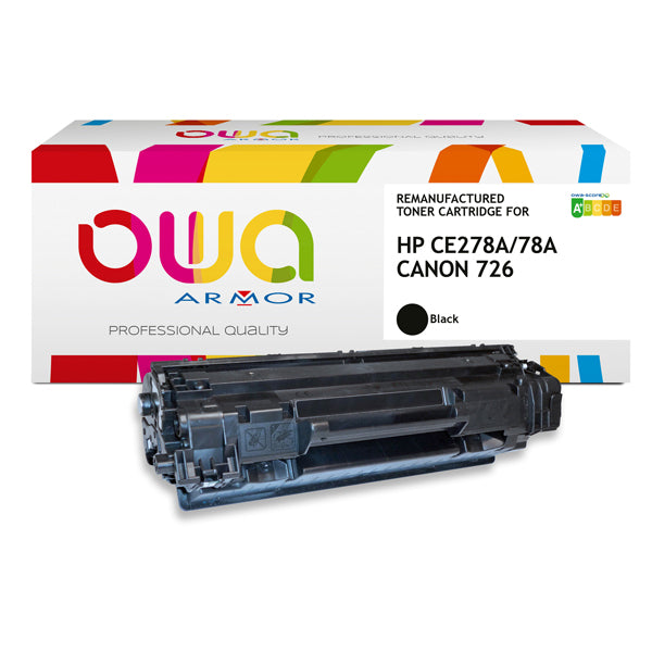 ARMOR - K15356OW - Armor - Toner Compatibile per Hp - Nero - CRG726 - 2.100 pag