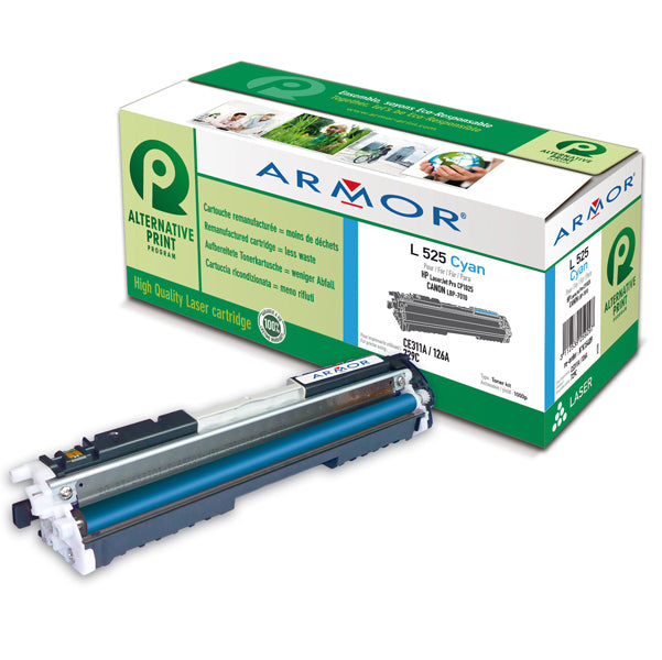 ARMOR - K15409 - Armor - Toner Compatibile per Hp - Ciano - 729C - 1.000 pag