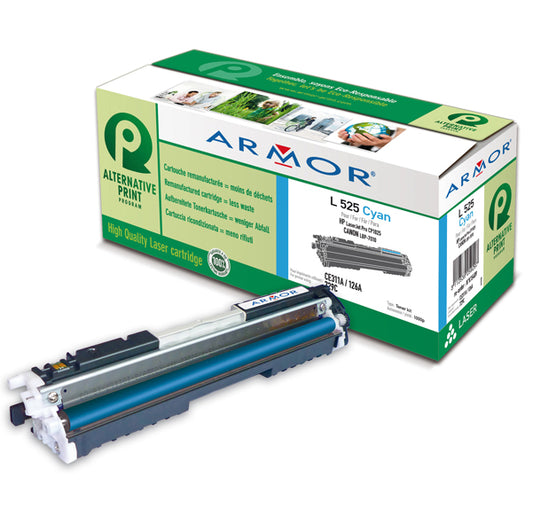 ARMOR - K15409 - Armor - Toner Compatibile per Hp - Ciano - 729C - 1.000 pag