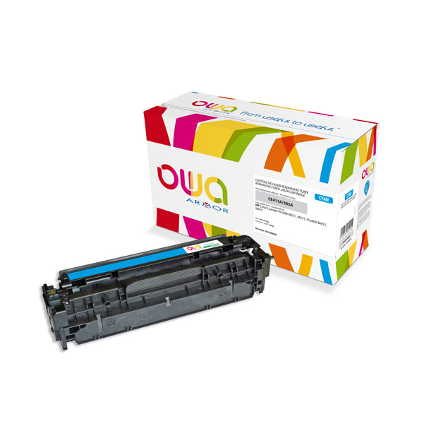 ARMOR - K15580OW - Armor - Toner Compatibile per Hp - Ciano - CE411A - 2.600 pag