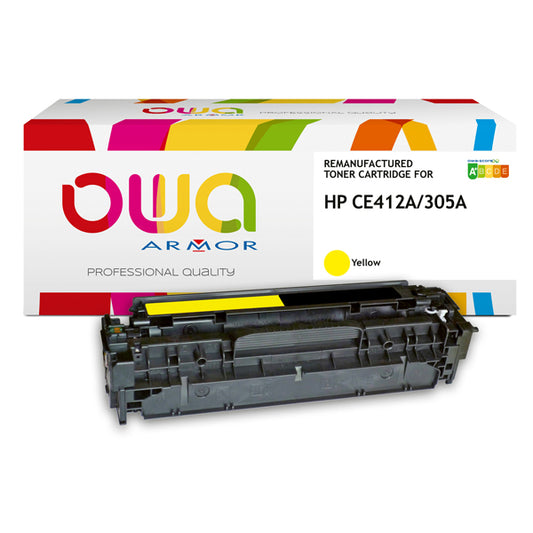 ARMOR - K15582OW - Armor - Toner Compatibile per Hp - Giallo - CE413A - 2.600 pag