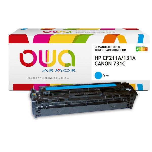 ARMOR - K15593OW - Armor - Toner Compatibile per Hp - Ciano - CF211A - 1.800 pag