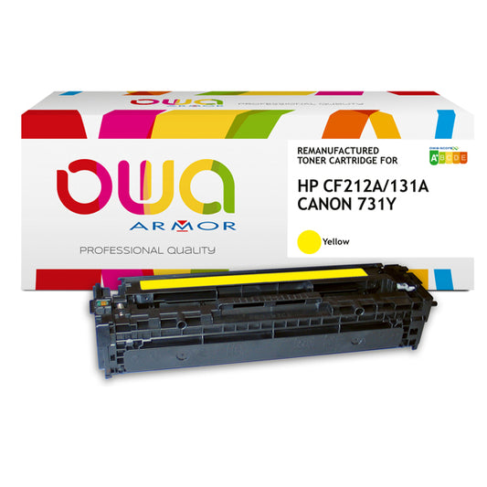 ARMOR - K15595OW - Armor - Toner Compatibile per Hp - Giallo - CF213A - 1.800 pag