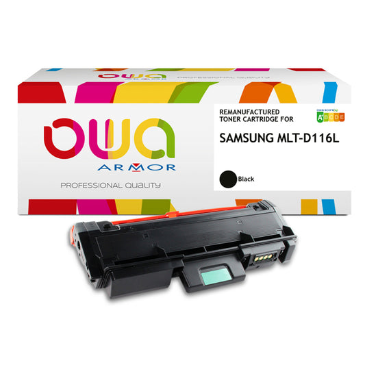 ARMOR - K15672OW - Armor - Toner Compatibile per Hp-Samsung - Nero - MlT-D116L - 3.000 pag