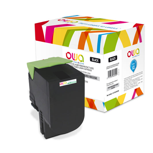 ARMOR - K15809OW - Armor - Toner Compatibile per Lexmark - Nero - 80C2HK0 - 4.000 pag