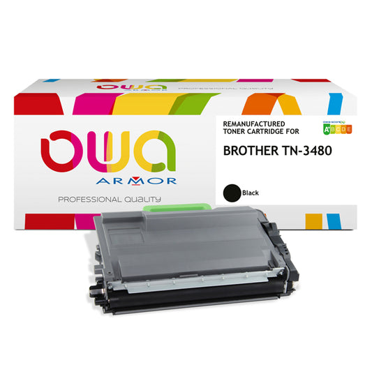 ARMOR - K15964OW - Armor - Toner Compatibile per Brother - Nero - TN-3480 - 8.000 pag