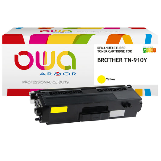 ARMOR - K18072OW - Armor Toner Compatibile Giallo per Brother TN910_9.000 pag - ARMK18072 -  Conf. da 1 Pz.