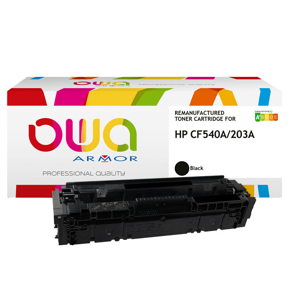 ARMOR - K18112OW - Armor - Toner Compatibile per HP 203A - Nero - CF540A - 1.400 pag - ARMK18112 -  Conf. da 1 Pz.