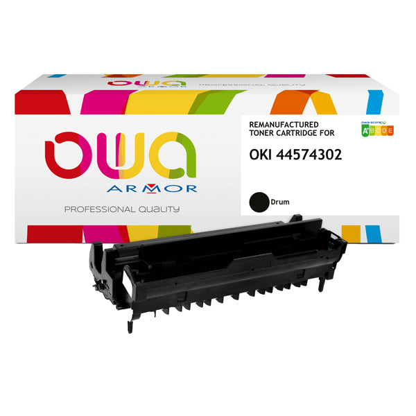 ARMOR - K18142OW - Armor Tamburo Compatibile Nero Oki per B411D-B411DN-B412DN-B431D-B431DN-B432DN - ARMK18142 -  Conf. da 1 Pz.