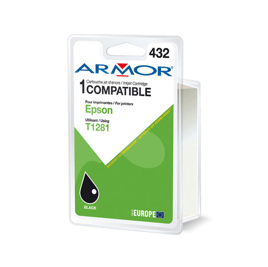 ARMOR - K20396OW - Armor - Cartuccia ink Compatibile  per Epson - Nero - T128140 - 9 ml