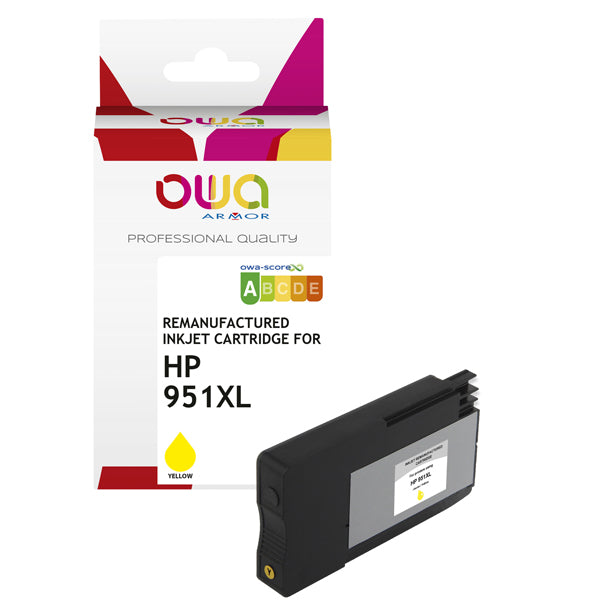 ARMOR - K20420OW - Armor Cartuccia Compatibile Giallo per Hp 951XL - ARMK20420 -  Conf. da 1 Pz.