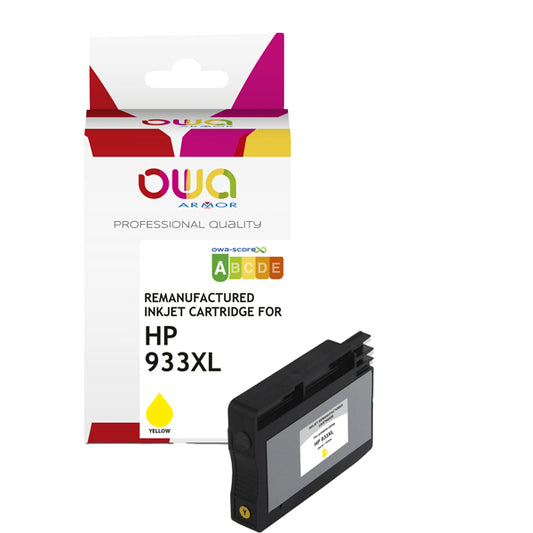 K20428OW - Armor - Cartuccia ink Compatibile  per Hp 933XL - Giallo - K20428OW - 12 ml<br\> Altre Informazioni: <br\>Armor Cartuccia Giallo per HP 933XL-12ml - ARMOR Conf. da 1 Pz.