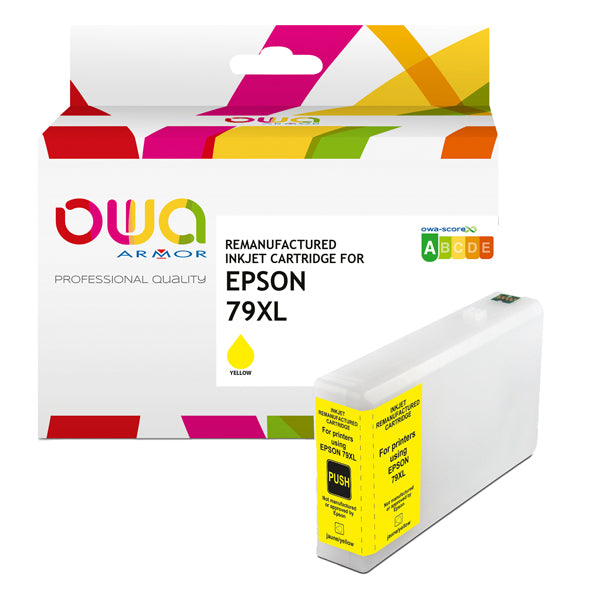 K20628OW - Armor - Cartuccia ink Compatibile  per Epson T7904 XL - Giallo - K20628OW - 19,5ml<br\> Altre Informazioni: <br\>Armor Cartuccia Giallo per Epson T7904 XL-19,5ml - ARMOR Conf. da 1 Pz.