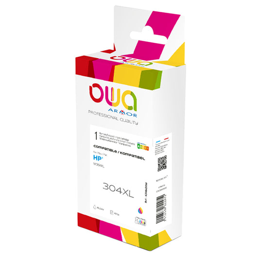 K20642OW - Armor - Cartuccia ink Compatibile  per Hp 304XL - C/M/Y - K20642OW - 18ml<br\> Altre Informazioni: <br\>Armor Cartuccia C/M/Y per HP 304XL-18ml - ARMOR Conf. da 1 Pz.