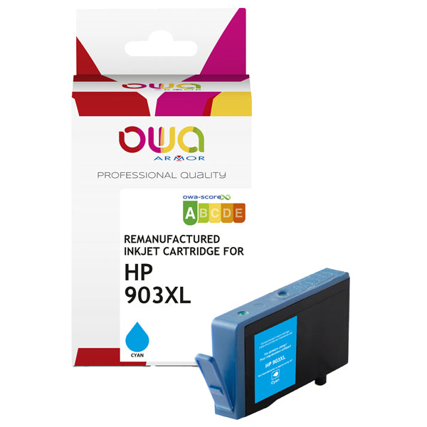 K20650OW - Armor - Cartuccia ink Compatibile  per Hp 903XL - Ciano - K20650OW - 12 ml<br\> Altre Informazioni: <br\>Armor Cartuccia Ciano per HP903XL-12ml - ARMOR Conf. da 1 Pz.