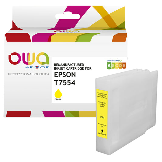 ARMOR - K20770OW - Armor Cartuccia Compatibile Giallo per Epson T7554 - ARMK20770 -  Conf. da 1 Pz.