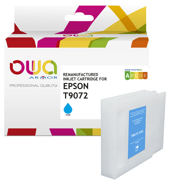 ARMOR - K20773OW - Armor Cartuccia Compatibile Ciano per Epson T9072 - ARMK20773 -  Conf. da 1 Pz.