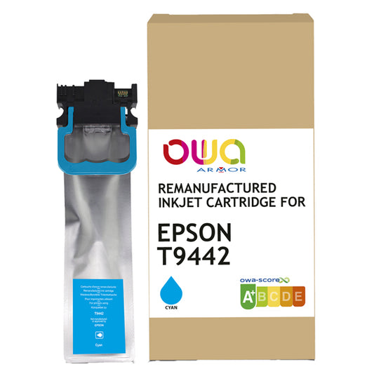 K20826OW - Armor - Cartuccia ink Compatibile  per Epson T944 - Ciano - K20826OW - 43 ml<br\> Altre Informazioni: <br\>Armor Cartuccia Ciano per Epson T944 -43ml - ARMOR Conf. da 1 Pz.