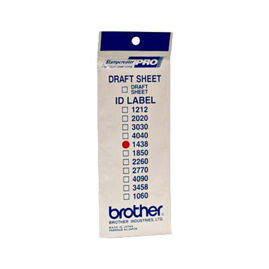 ID1438 - Brother - Etichette - 14x38 mm - ID1438<br\> Altre Informazioni: <br\>14 38 - BROTHER Conf. da 1 Pz.