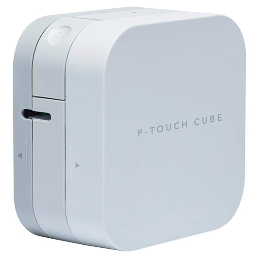 PTP300BTUA1 - Brother - Etichettatrice - P-Touch CUBE - PTP300<br\> Altre Informazioni: <br\>P-touch CUBE - Etichettatrice Bluetooth con compatibilità MFi. Velocita' di stampa 20 mm/sec. Compatibile con device mobili iOS e Android.Taglierina manuale. Nastri TZe da 3.5 a 12 mm. Funziona con 6 batterie alcaline tipo AAA o adattatore di corrente AD-24ES (entrambi non inclusi nella confezione). Inclusi nella confezione Nastro TZe da 12 mm e documentazione. - BROTHER Conf. da 1 Pz.