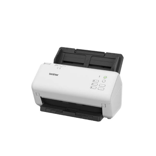 ADS4300NRE1 - Brother - scanner ADS4300N- ADS4300NRE1<br\> Altre Informazioni: <br\>Scanner documentale desktop con duplex (DUAL CIS) e rete cablata. Velocità 40 ppm/80ipm. risoluzione 600 x 600 dpi. ADF da 80 fogli. interfaccia USB. Driver TWAIN. WIA. - BROTHER Conf. da 1 Pz.